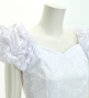 Hula Long Dress / White / G2842wh