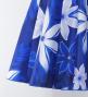 Hula Long Dress with Tiare Print / Luxury Collection / Navy / J2843nv