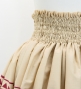 Hula Pa'u Skirt with Kahiko Print / Beige /G2937