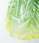 Hula Pa'u Skirt with Bird of Paradise Print / Yellow & Green /G2945
