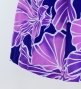 Hula Pa'u Skirt with Hibiscus Print / Purple /G2981