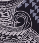 Hula Pa'u Skirt with Kahiko Print / Black /G2983