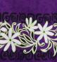 Hula Pa'u Skirt with Tiare Print / Purple /J3007