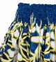 Hula Pa'u Skirt with Tiare Print / Blue /G3011