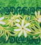 Hula Pa'u Skirt with Tiare Print / Green /G3015