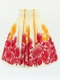 Hula Pa'u Skirt with Lehua Print / Cream /G3017
