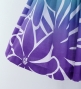 Hula Pa'u Skirt with Tiare Print / Blue & Purple /G3073