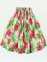 Hula Pa'u Skirt with Hibiscus Print / Natural / G3123