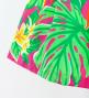 Hula Pa'u Skirt with Strelitzia & Plumeria Print / Fuchsia / G3133