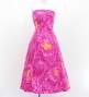 Hula Strapless Midi Dress / Protea / Pink / G3180pi