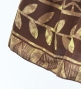 Tahitian Skirt with Leaf Print / Brown / G3234