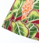 Hula Pa'u Skirt with Protea Print / Red / G3235