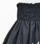 Hula Pa'u Skirt with Protea Print / Black / G3237