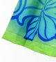 Hula Pa'u Skirt with Hibiscus Print / Yellow & Royal / G3245
