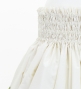 Hula Pa'u Skirt with Plumeria Print / Natural / G3249