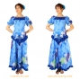 Hula Long Petticoat / White /J816