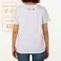 Hula Print T-shirt / Tiare & Kapi'olani / White  / JT863w
