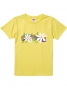 Hula Print T-shirt / Tiare & Kapi'olani / Yellow  / JT863y