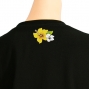 Hula Print T-shirt / Hibiscus / Black  / JT980b
