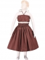 Hula Kids Pa'u Keiki / Solid / Brown / Gc107br