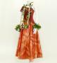 Hula One Shoulder Dress with Velvet & Ginger / Luxury Collection / Brown / J2690br