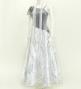 Hula One Shoulder Dress with Velvet & Ginger / Luxury Collection / Gray / J2690gy