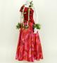 Hula One Shoulder Dress with Velvet & Ginger / Luxury Collection / Red / J2690rd