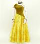 Hula One Shoulder Dress with Velvet & Ginger / Luxury Collection / Yellow / J2690ye