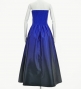 Hula Long Gradation Dress/ Luxury Collection / Blue & Black / J2750blbk