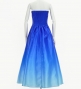 Hula Long Gradation Dress/ Luxury Collection / Blue & Light Blue / J2750blbl