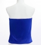 Hula Blouse with Velvet / Royal  Blue / J2756rbl