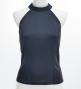 Hula American Armhole Blouse with Velvet / Black / J2757bk