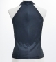 Hula American Armhole Blouse with Velvet / Black / J2757bk