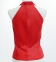 Hula American Armhole Blouse with Velvet / Dark Red 2 / J2757drd2