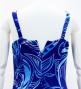 Hula Long Slit Dress with Velvet / Luxury Collection / Blue /J2848bl
