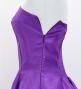 Hula Midi Dress with Plumeria Print / Luxury Collection / Purple / J2849pu
