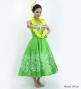 Hula Midi Dress with Plumeria Print / Luxury Collection / YellowGreen / J2849yegr