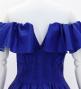 Hula Midi Dress with Hibiscus Print / Luxury Collection / Navy / J2915nv