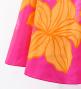 Hula Midi Dress with Hibiscus Print / Luxury Collection / Pink / J2915pi