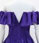 Hula Midi Dress with Hibiscus Print / Luxury Collection / Purple / J2915pu