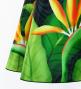 Hula Midi Dress with Strelitzia Print / Luxury Collection / Black / J2952bk