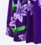 Hula One Shoulder Long sleeve Dress with Lily / Luxury Collection / LBL & PPL / J3031lblpu