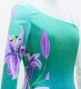Hula One Shoulder Long sleeve Dress with Lily / Luxury Collection / LBL & PPL / J3031lblpu