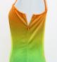 Hula One Shoulder Long sleeve Dress with Lily / Luxury Collection / OR & GR / J3031orgr