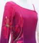 Hula One Shoulder Long sleeve Dress with Lily / Luxury Collection / PI & NVY / J3031pinv