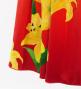 Hula One Shoulder Long sleeve Dress with Lily / Luxury Collection / YEL & RD / J3031yerd