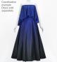Hula Koshibo Dark Blue Cape  / Luxury Collection / J3035blbk