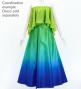 Hula Koshibo Yellow green Cape  / Luxury Collection / J3035yegrbl