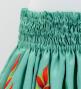Hula Shantung Pa'u Skirt with Torch Ginger & Heliconia Print / Luxury Collection / J3037-2
