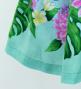 Hula Shantung Pa'u Skirt with Torch Ginger & Heliconia Print / Luxury Collection / J3037-6
